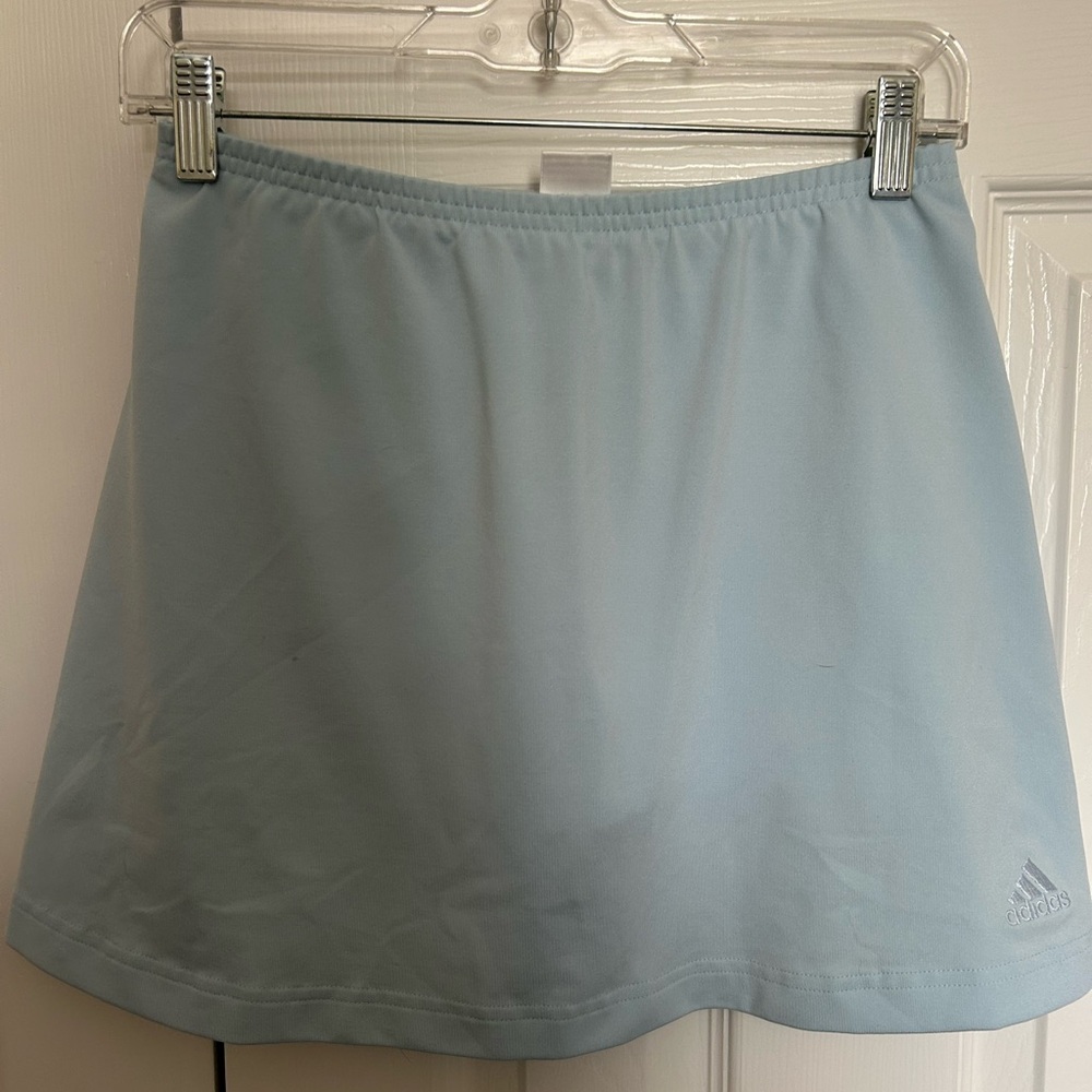 Adidas Sky Blue Athletic Skirt